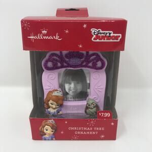 Hallmark Disney Junior Our Princess In Training Photo Ornament Princess Sophia